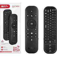 RUPA Bluetooth Voice Remote Control, 2024 Latest 2.4G Bluetooth Remote Control for Android TV Box, Smart TV, Laptop, MiniPC, Projector, HTPC, Media Player (G60S Pro Plus)