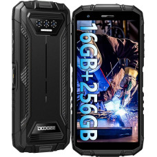 DOOGEE S41 Max (2024) Outdoor Smartphone Android 13, 16GB + 256GB/1TB, Outdoor Mobile Phone Without Contract, 6300mAh, 13MP + 8MP, 5.5 Inch Display, IP68/69K Waterproof Mobile Phone/Dual 4G SIM/Face