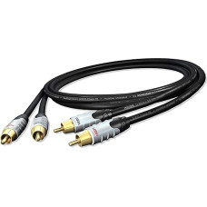 Hicon Ambience HIA-C2C2-0150 RCA Cable Triple Shielded 1.5 m RCA Phono 150 cm