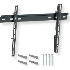 NANOOK Tilting TV Wall Mount for 32-55 Inch (81-140 cm) Televisions, Ultra Slim Mount, Bracket for LED, QLED and OLED TVs, Universal Holder, VESA 100 x 100 to 400 x 400