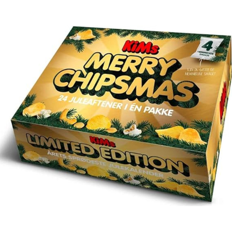 Kims Advent Calendar – Kims Chipsmas Edition, 721 g – Crispy Christmas!