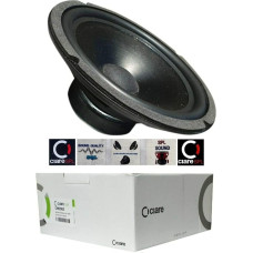 1 Woofer Care CW200Z CW 200Z Speaker 20.00 cm 200 mm 8 Inch Diameter 80 Watt RMS and 160 Watt Max Impedance 4 Ohm for Doors and Car Flaps Rubber Suspension 1 Piece + 5 Free Stickers