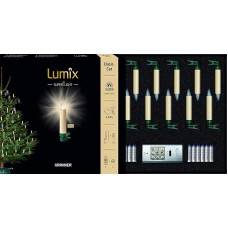 Krinner 75522 Christmas Tree Lighting Battery-Operated 12 LED’s Warm White