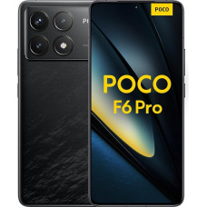 Poco F6 Pro Smartphone, 12 + 256 GB Mobile Phone without Contract, 120 Hz 6.67 Inch WQHD+ AMOLED Display, 50 MP OIS Triple Camera, 5000 mAh, 120 W HyperCharge, Dual SIM, Black