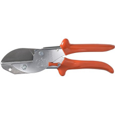 Original LÖWE Universal Scissors 3.105 with Non-Stick Carbon Steel Blade and 50 mm Cutting Length - Versatile Scissors in Industry and Crafts for Leather PVC Wood Plastic Rubber