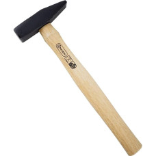Connex COX600050 Engineer's Hammer with Wooden Handle, Black/Beige, 500 g