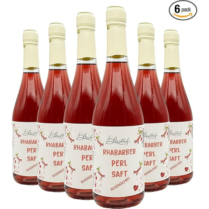 BLEICHHOF® rabarbarų perlinės sultys (6 x 0,75 l)