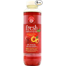 Teekanne Fresh Pomegranate Peach Pack of 6 x 0.5 L Disposable