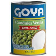 Gandules grüne Kokosnuss Gandules mit Kokosnuss Box 12 x 439 g