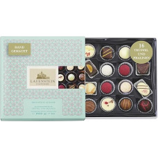Lauensteiner Sommerauslese 200 g Fruity Truffles and Chocolates 16 Assorted Designs with and without Alcohol Gift Idea for Men and Women Pack of 1