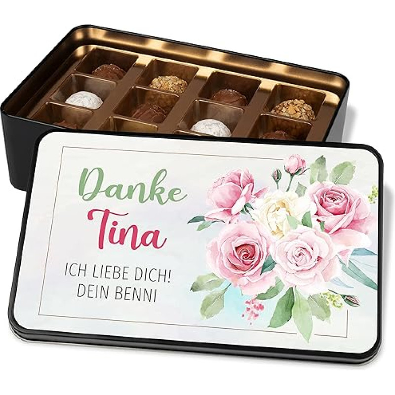 Šokolado skardinė Personalizuota 