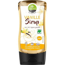 agava Vanilės sirupas 350 g išspaudžiamas buteliukas