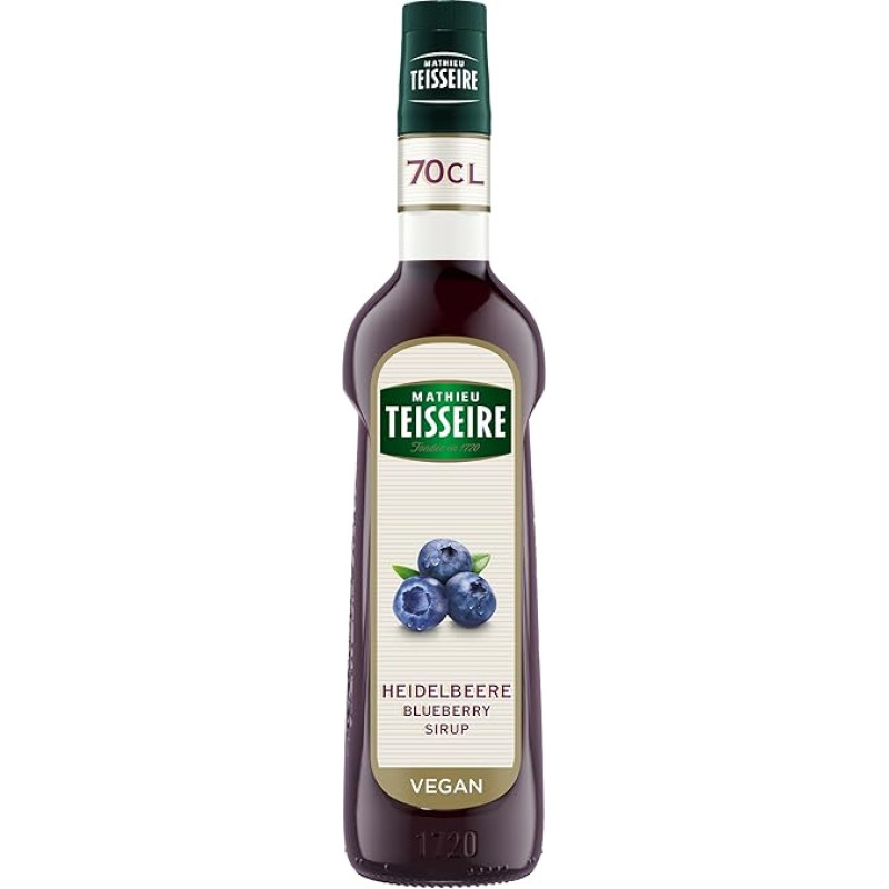 Mathieu Teisseire Blueberry Syrup 1 x 700 ml