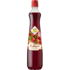 YO Strawberry Syrup (1 x 700 ml) - 1 x Bottle Makes up to 6 Litres of Ready Drink - No Sweeteners, Colourings & Preservatives, Vegan