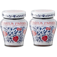 Food-United Strawberry 230 g | FABBRI 1905 | in Syrup | Semi-Candied | Fragola | Strawberries from Italy | Fabbri Strawberries in Syrop | for Dessert Cocktail Drinks Cakes Pavlova Yoghurt Topping (1)