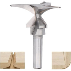 Lenkimo lankas Integruotas frezavimo antgalis R50 1/2 colio koto 3 griovelių medienos apdirbimo frezos, skirtos 20-36 mm storio plokštėms