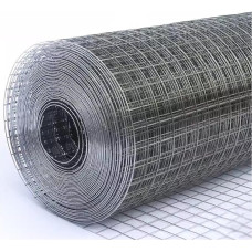 Edelstahl-Drahtgewebe, Drahtgeflecht Aus Stahl Und Metall Für Den Garten, Drahtgeflecht Aus Edelstahl Mit 6 Mm Maschenweite, Flexibles Käfignetz Für Geflügel (0,7 X 19