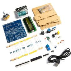 Luejnbogty Capacitance and Inductance Meter Frequency Measurement DIY Electronics Kit 51 Monolith Tester Circuit Board Welding Set
