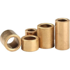 ALMLNLL Messingbuchse Pulvermetallurgie-Öllager-Kupferhülse Wellenhülse aus reinem Kupfer M3-M60(10vnt. 3x5x8)