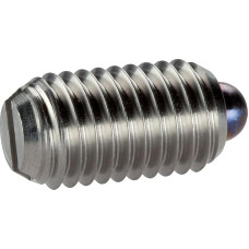 22050.0512 Spring Pressure Piece with Bolt and Slotted Stainless Steel Standard Spring Force | d1=M12 | 22050.0512