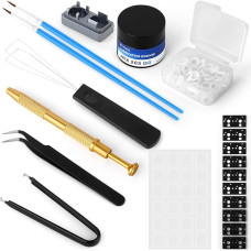 RUNJRX KEYBOARD Lube Kit JRX 205G0 0.53oz/15g,Keyboard Switch Pad for PCB,Switch Film for MX Kailh Gateron Switch,Keyboard Tools with Keycap Puller