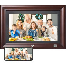 KODAK Digital Picture Frame 14.1 Inch WLAN Electronic Picture Frame Full HD IPS Touchscreen Smart Photo Frame Cloud with App, 32GB Memory, Automatic Rotation, Sharing Pictures, Music, Videos