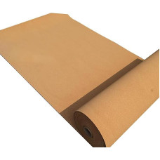 Natural Cork Roll High Density Office DIY Large Cork Tiles Easy Cut 0.6m x 2.5m Brown 6mm Thick Brown