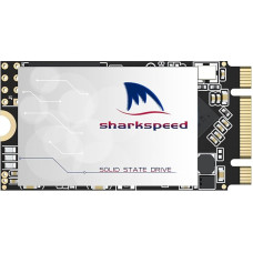 SHARKSPEED SSD M.2 2242 64 GB vidinis 3D NAND SATA III 6 Gb/s kietasis diskas, skirtas staliniams ir nešiojamiesiems kompiuteriams (64 GB, M.2 2242)
