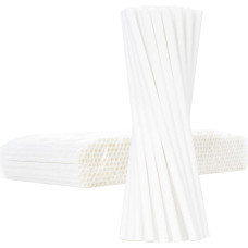 Gsg24 BIO eco-friendly paper straws PAPER STRAWS thick 8/205mm - white 500pcs.