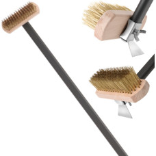 Hendi Brush for cleaning pizza oven with copper bristles length 1320 mm - 525593