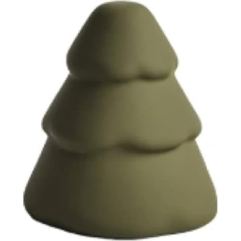 Cooee dizainas Snieguota 10 cm alyvinė keraminė Kalėdų eglutė Kalėdų dekoracija