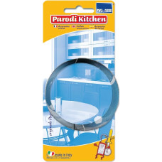 PARODI & PARODI - Apvali nerūdijančio plieno sausainių pjaustyklė, 1 vnt., formos sausainiams ir pyragams, blynų formelės, tartaro desertas, tešlos pjaustyklės, virtuvės reikmenys, virtuvės reikmenys 8 Ø x 4