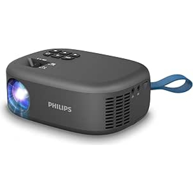 Philips NeoPix 113 True HD 720p Mini Projector with Built-in Dual Band Wi-Fi Display