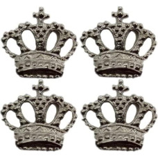 POMMERNTRAUM ® Set of 4 Candle Pin Candle Plugs Candle Decoration Crown