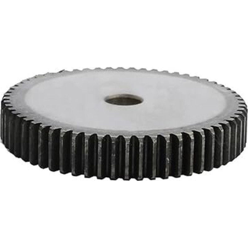 1 Stück 1,5 m Stirnrad 97/98/100/110 Zähne, 16 mm Prozessloch, Ritzel, flaches Zahnrad aus kohlenstoffarmem Stahl, Gesamthöhe 15 mm(110 Teeth)