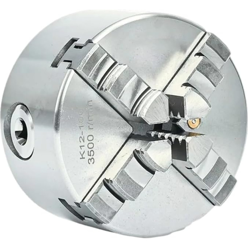 K12-100 4 Zoll 4 Vierbacken 80mm Drehfutterkartusche mit selbstzentrierendem Werkzeugmaschinenzubehör for Drehmaschinen