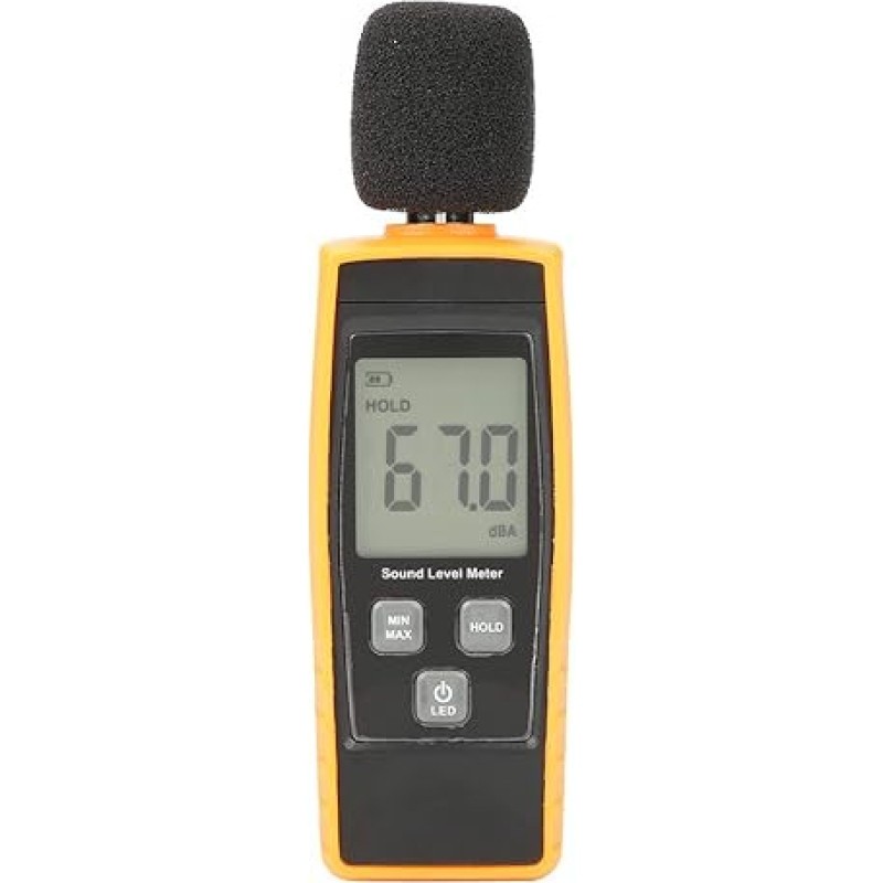 Sound Level Meter, GM1359 Digital LCD Ambient Noise Tester for Monitoring Noise Emission, Home Theater Equipment
