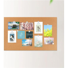 QNDUGJFER Korktafelrolle Korkplatten für die Wand, Korktafelrolle, große Kork-Pinnwand, natürliche Korkplatte für Boden/Wand/DIY-Message-Vision-Board (Farbe: Woody-8 mm, Größe: 1,22 x 1,64 m)