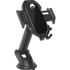 Mobitel Adjustable Car Phone Holder Dashboard - 360° Rotatable Dashboard and Windshield Mount Fits iPhone 16 Pro Max, 15, 14, 13, 12, Samsung and Others