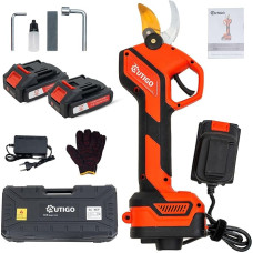 Forbici Potatura Elettriche Professional Electric Garden Shears 25 mm Battery 3000 mAh 2 x 21 V Lithium Rechargeable Battery 2-3 Working Hours Pruning Shears Pruning Shears Pruning Shears