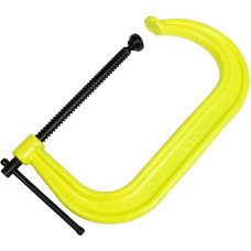 14306 Kaltinis Hi Vis sraigtinis spaustukas, 2 colių - 10-1/8 colių žandikaulio anga, 6 įdėklų gylis