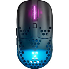 Xtrfy MZ1 Wireless, Ultralight Wireless Gaming Mouse, 2.4 GHz Radio, Unique Shape for Optimal Aiming, RGB Lighting, Rechargeable, Black