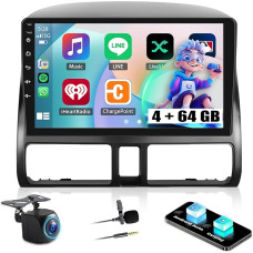 4G + 64G automobilinis radijas su navigacija 