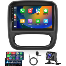 4G + 64G belaidis Carplay Android 13 automobilinis radijas 2 DIN, skirtas Opel Vivaro Renault Trafic Fiat Talento Nissan NV300