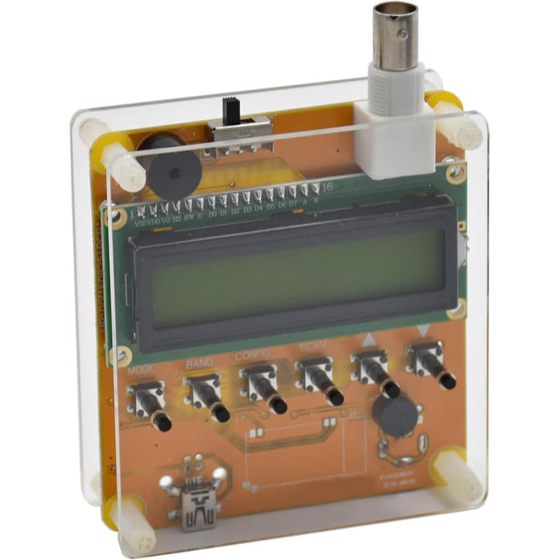 DC12V MR100 Kurzwellenantennenanalysatoren Messgerät Tester 1-60M Für Funkkopf Mit Schutzhülle Shell Box