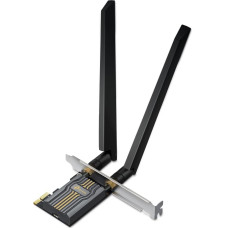 TP-Link Archer TBE400E Wi-Fi Card for PC, Tri-Band BE6500 Wi-Fi 7 Bluetooth 5.4 PCIe Adapter, WPA3, Low Profile Brackets, Only for Windows 11 (64-bit)