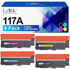 117A Toner Set Compatible with HP 117A W2070A W2071A W2072A W2073A for Toner HP Color Laser MFP 179fwg 178nwg 178nw 179fnw 150nw 150a (Black Cyan Yellow Magenta)