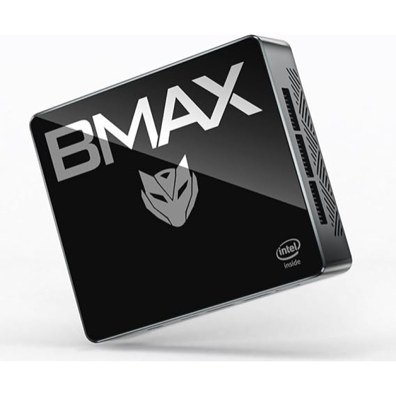 BMAX Mini PC Intel N95 (up to 3.4GHz) 16GB DDR4 RAM 512GB B4 Office Desktop PC, Dual Display HDMI 4K@60, Low Power Consumption for Home Cinema / Office Gaming PC Gigabit Ethernet