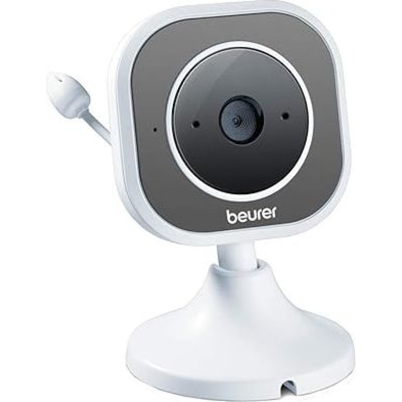 Beurer BY 110 Single Camera Extension with Intercom Function, Night Vision Function and Temperature Alarm, Accessory for BY 110 Video Baby Monitor with Camera