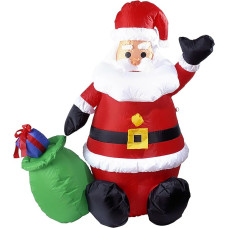 WIDMANN Generic Inner no2522 Father Christmas Waving Inflatable ? 122 cm